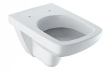 Geberit Selnova Compact Подвесной раковина WC, унитаз, B35.5cm, H34cm, T48cm, короткая, Rimfree