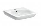 Geberit Selnova Comfort Раковина, 60cm, z переливом, с отверстиями под смеситель