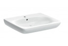 Geberit Selnova Comfort Раковина, 65cm, z переливом, с отверстиями под смеситель