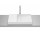 HORIZON Накладная раковина DASH 60x38 cm BIAŁY POŁYSK