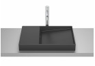 HORIZON Накладная раковина DASH 60x38 cm CZARNY MAT