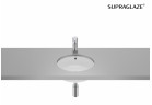 GAP Раковина в столешнице круглая 35 cm Supraglaze®