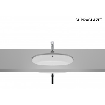 GAP Раковина в столешнице круглая 35 cm Supraglaze®