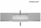 GAP Раковина в столешнице прямоугольная 55x35 cm Supraglaze®