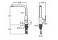 CALA Смеситель для мойки L-kształtna Cold Start