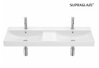 ONA Раковина подвесная двойная 120x46 cm Supraglaze®