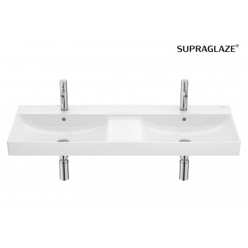 ONA Раковина подвесная двойная 120x46 cm Supraglaze®