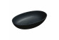 накладная раковина OMNIRES SHELL M+, 60 x 35 cm - black lava