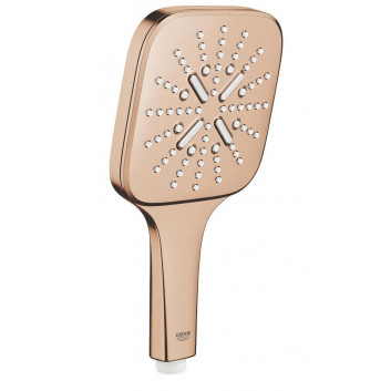 Ручной душ Grohe Rainshower Smartactive 130, 3-х позиционная, brushed warm sunset