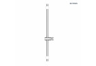 Oltens Alling 60 душевая штанга 60 cm - хром 