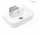 Oltens Vernal раковина 37x24,5 cm подвесной левая с плёнкой SmartClean - белая