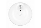 Oltens Lysake раковина 48,5 cm накладная круглая с плёнкой SmartClean - белая