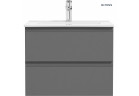 Oltens Vernal шкафчик 60 cm для раковины подвесной - grafit 