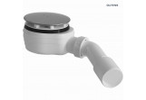 Oltens Pite Turbo сифон для поддона перелив 90 mm plastikowy - хром