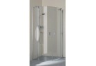 Кабина ćwierćkolista Kermi Raya 120 cm, двери маятниковые z фиксированными панелями