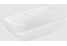 Встраиваемая раковина - Villeroy & Boch/Loop & Friends, 510 x 340 x 165 mm, Weiss Alpin, z переливом, Nieszlifowany