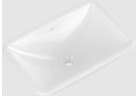 Встраиваемая раковина - Villeroy & Boch/Loop & Friends, 600 x 405 x 185 mm, Weiss Alpin, z переливом, Nieszlifowany