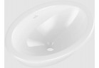 Раковина в столешнице - Villeroy & Boch/Loop & Friends, 485 x 325 x 215 mm, Weiss Alpin CeramicPlus, z переливом