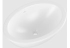 Раковина в столешнице - Villeroy & Boch/Loop & Friends, 560 x 380 x 220 mm, Stone White CeramicPlus, без перелива