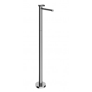 Смеситель для раковины Gessi Anello, напольный, высота 168mm, без пробки - Brass PVD