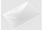 Раковина в столешнице - Villeroy & Boch/Loop & Friends, 540 x 340 x 185 mm, Weiss Alpin CeramicPlus, z переливом