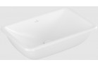 Раковина в столешнице - Villeroy & Boch/Loop & Friends, 540 x 340 x 185 mm, Stone White CeramicPlus, z переливом
