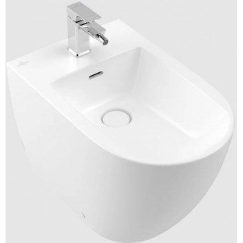 Bidet Villeroy & Boch/Subway 3.0, напольный, 370 x 600 mm, Weiss Alpin CeramicPlus