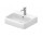 Раковина с тумбой 50x42cm, Duravit Qatego - Белый глянцевый (HyG)