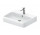 Раковина с тумбой 60x47cm, Duravit Qatego - Белый глянцевый
