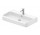 Раковина с тумбой 80x47cm, Duravit Qatego - Белый глянцевый (HyG)