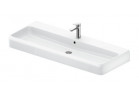 Раковина с тумбой 120x47cm, Duravit Qatego - Белый глянцевый 