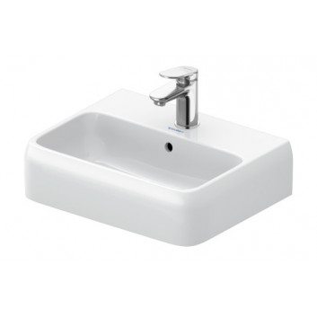 Раковина шлифованная 120x47cm, Duravit Qatego - Белый глянцевый (HyG)