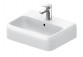Раковина шлифованная 120x47cm, Duravit Qatego - Белый глянцевый (HyG)