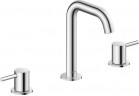 на 3 отверстия смеситель для раковины, Duravit Circle - Хром глянцевый