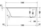 Ванна с гидромассажем 150x75cm, Qatego Combi-System P - Белый