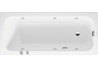 Ванна с гидромассажем 160x70cm, Duravit Qatego, Jet-System - Белая