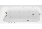 Ванна с гидромассажем 160x70cm, Duravit Qatego, Combi-System P- Белая