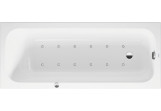 Ванна с гидромассажем 170x70cm, Duravit Qatego, Air-System - Белая