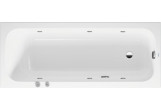 Ванна с гидромассажем 170x70cm, Duravit Qatego, Jet-System - Белая