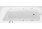 Ванна с гидромассажем 170x70cm, Duravit Qatego, Jet-System - Белая