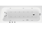 Ванна с гидромассажем 170x70cm, Duravit Qatego, Combi-System P - Белая
