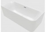 Ванна пристенная для монтажа углового с левой stronie SQUARE, 1800 x 800 mm, Villeroy & Boch, Loop & Friends - Weiss Alpin