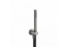 Душевой набор Gessi Shower316, лейка 1-режимная со шлангом 150cm i przyłączem - чёрный