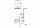 Набор baterii termostatycznej монтажной 4-drożnej prysznicowej, TRES B-SYSTEM - Сталь