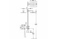 Набор baterii termostatycznej монтажной 2-drożnej Therm-box prysznicowej, TRES THERM-BOX - Чёрный Матовая 