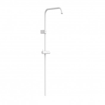 Длинный штанга natryskwy przystosowany для смесителя termostatycznej ściennej z kompatybilnym przyłączem, TRES OVER-WALL - Чёрный Матовая