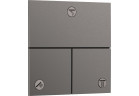 Вентиль запорный, скрытый do 3 odbiorników, Hansgrohe ShowerSelect Comfort E - Чёрный Хром Szczotkowany