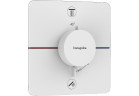 Смеситель термостатическая, скрытая do 2 odbiorników, Hansgrohe ShowerSelect Comfort Q - Белый Матовый