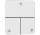 Вентиль запорный, скрытый do 3 odbiorników, Hansgrohe ShowerSelect Comfort Q - Белый Матовый