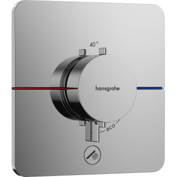 Смеситель термостатическая, скрытая do 1 odbiornika z dodatkowym wyjściem, Hansgrohe ShowerSelect Comfort Q - Хром